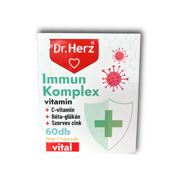 Dr.Herz Immun komplex 60 db kapszula doboz