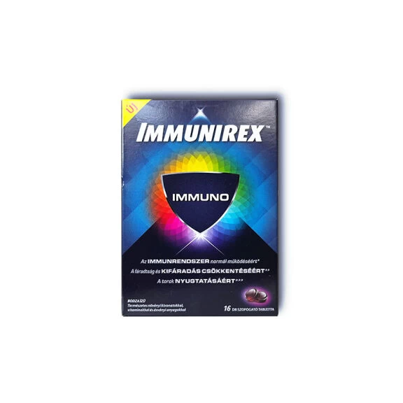 Immunirex Immuno szopogató tabletta 16db