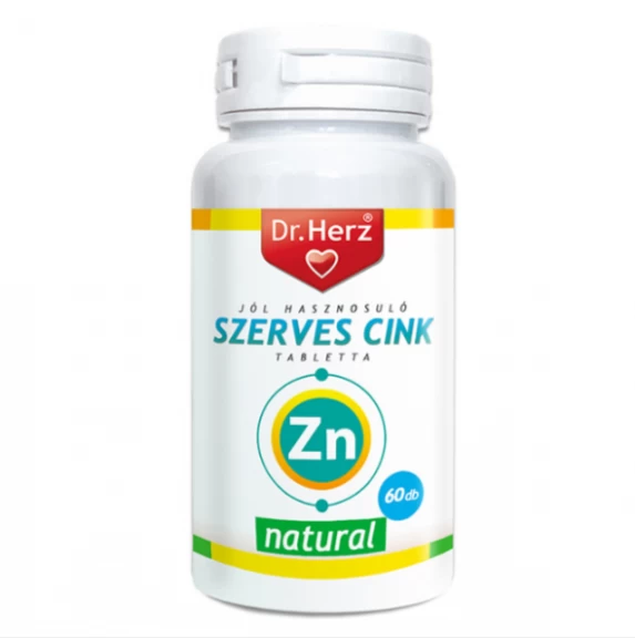 Dr. Herz Szerves cink tabletta (60 db)
