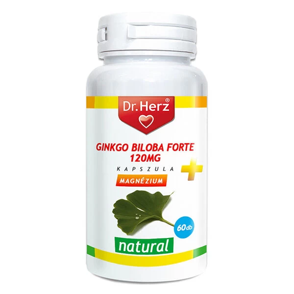 Dr. Herz Ginkgo Biloba Forte 120mg+ Magnézium