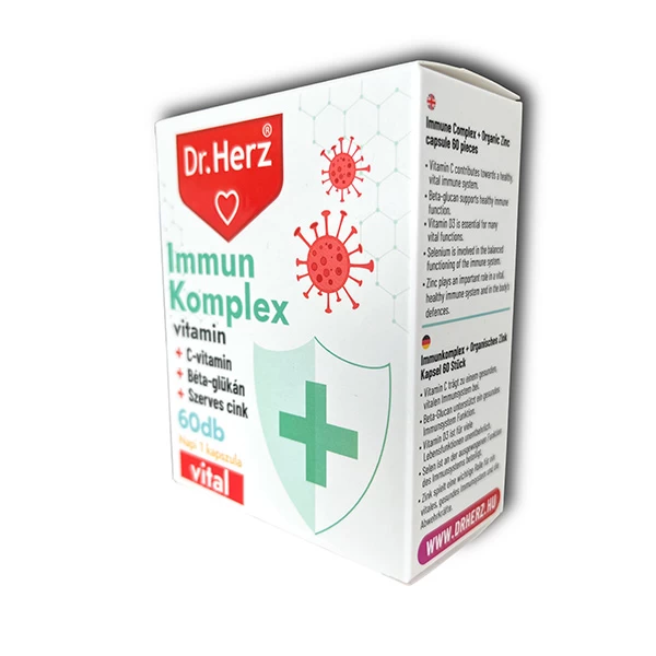 Dr.Herz Immun komplex 60 db kapszula doboz