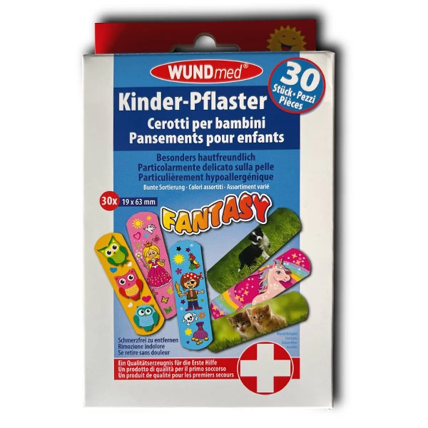 WundMed Sebtapasz Gyerekeknek Fantasy 30 db