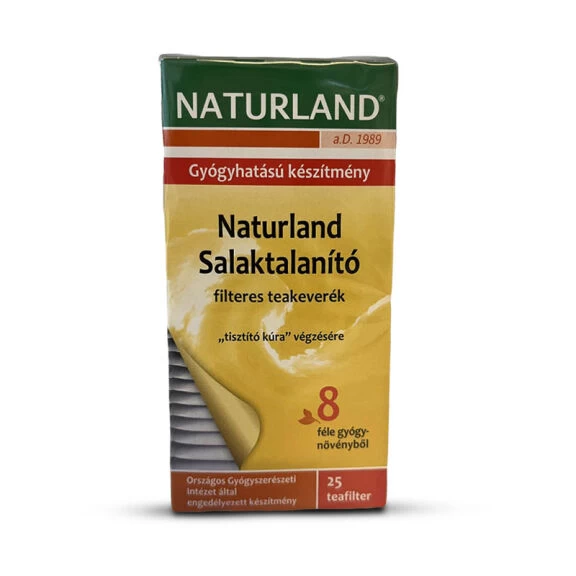 Naturland salaktalanító filteres tea 1g 25db