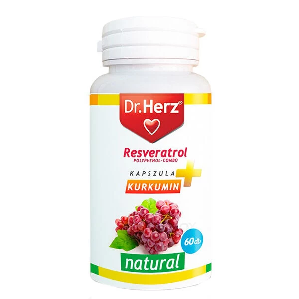 Dr. Herz Resveratrol kapszula (60 db)