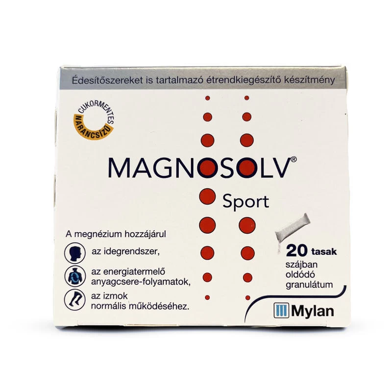 Magnosolv Sport 400mg granulátum 20db