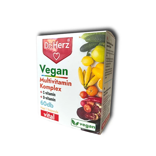 Dr. Herz Vegan Multivitamin Komplex (60db)